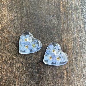 Blue Flowers Earrings